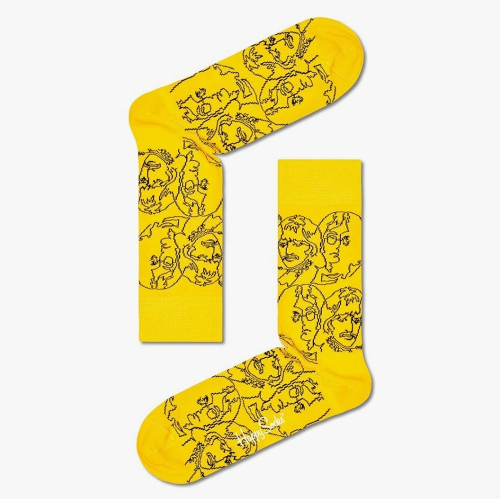 NWT Unisex The Beatles Happy Socks